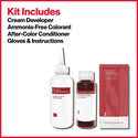 REVLON - COLORSILK Beautiful Color Permanent Hair Dye Kit 50 LIGHT ASH BROWN