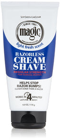 SoftSheen Carson - Magic Light Fresh Scent Razorless Cream Shave REGULAR