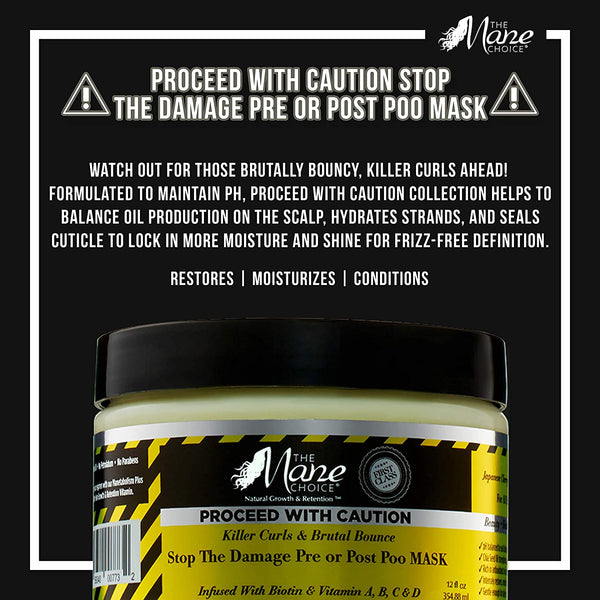 The Mane Choice - Killers Curls & Brutal Brutal Bounce Post Poo Mask