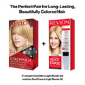REVLON - COLORSILK Beautiful Color Permanent Hair Dye Kit 81 LIGHT BLONDE