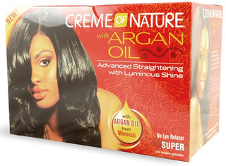Creme Of Nature - Argan Oil No-Lye Relaxer SUPER