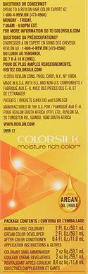 REVLON - ColorSilk Moisture-Rich Color #21 NATURAL BLACK
