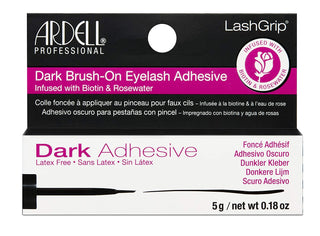 ARDELL - Dark Adhesive LashGrip Brush-On Biotin & Rosewater .18oz