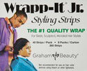 Graham Beauty - Wrapp-It Jr. Styling Strips Black Regular Size