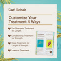 Curl Rehab - Length Retention Rice Water & Grapeseed Sealing Oil Treatment & Anti-Breakage Mask