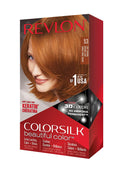 REVLON - COLORSILK Beautiful Color Permanent Hair Dye Kit 53 LIGHT AUBURN