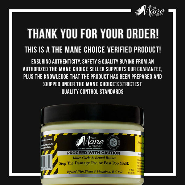 The Mane Choice - Killers Curls & Brutal Brutal Bounce Post Poo Mask