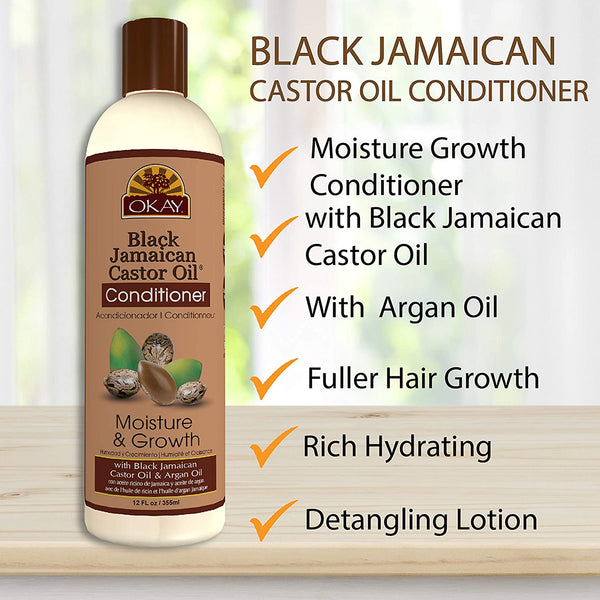 OKAY - Black Jamaican Castor Oil Conditioner