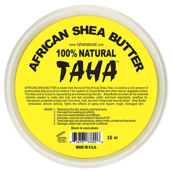 TAHA - African Shea Butter 100% Natural (SOLID)