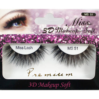 MISS - 3D PREMIUM NATURAL 3D MAKEUP-SOFT (MS51)