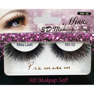 MISS - 3D PREMIUM NATURAL 3D MAKEUP-SOFT (MS52)