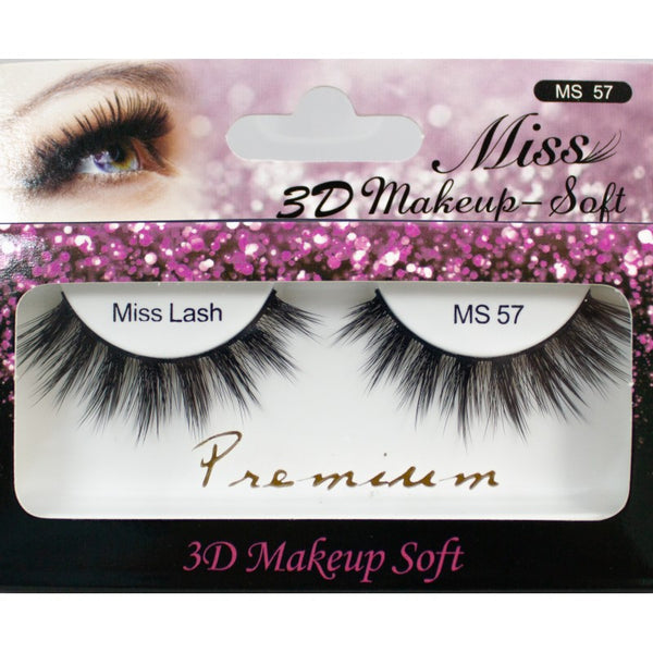 MISS - 3D PREMIUM NATURAL 3D MAKEUP-SOFT LASH (MS57)