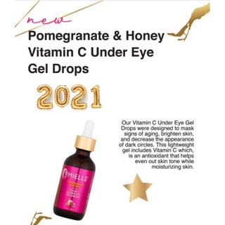 MIELLE - Pomegranate & Honey Vitamin C Under Eye Gel Drops