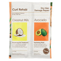 Curl Rehab - Dry Hair, Damage Repair Coconut Milk & Avocado Repairing Oil Treatment and Hydrating Mask