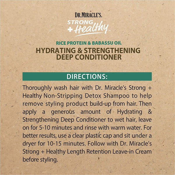 Dr. Miracle's - Strong + Healthy Hydrating & Strengthening Deep Conditioner