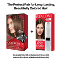 REVLON - COLORSILK Beautiful Color Permanent Hair Dye Kit 40 MEDIUM ASH BROWN