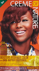 Creme of Nature - Moisture-Rich Hair Color with Shea butter C30 RED HOT BURGUNDY