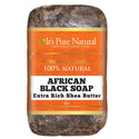 It's Pure Natural - 100% Natural African Black Soap Extra Rich Shea Butter