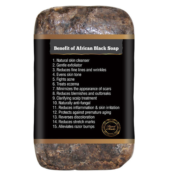It's Pure Natural - Premium Quality 100% Natural African Black Soap Original