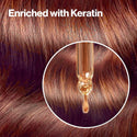 REVLON - COLORSILK Beautiful Color Permanent Hair Dye Kit 42 MEDIUM AUBURN