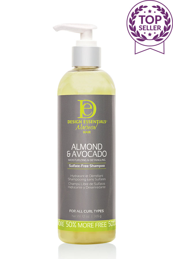 Design Essentials - Almond & Avocado Sulfate-Free Shampoo
