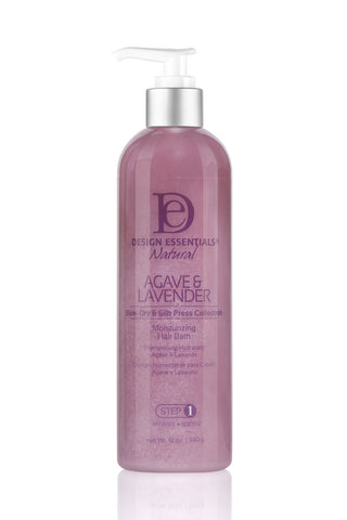 Design Essentials - Agave and Lavender Moisturizing Hair Bath Step 1