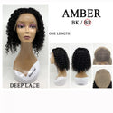 BELLATIQUE - 15A Quality 4x4 Lace Wig AMBER (HUMAN HAIR)