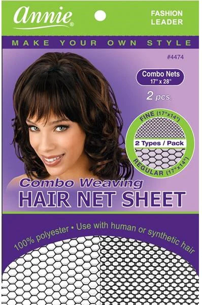 ANNIE - MS.REMI Combo Weaving Hair Net Sheet