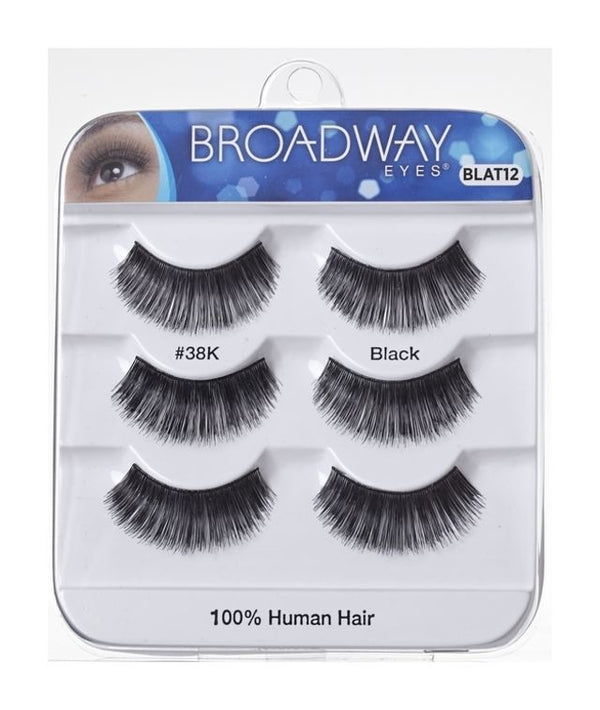 KISS - BROADWAY TRIO PACK LASHES #38K BLAT12