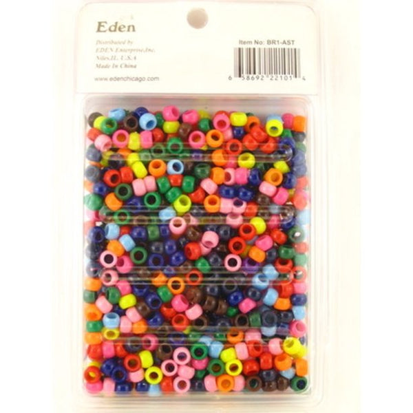 Eden Collection - Small Round Hair Bead Assorted 400 Pieces