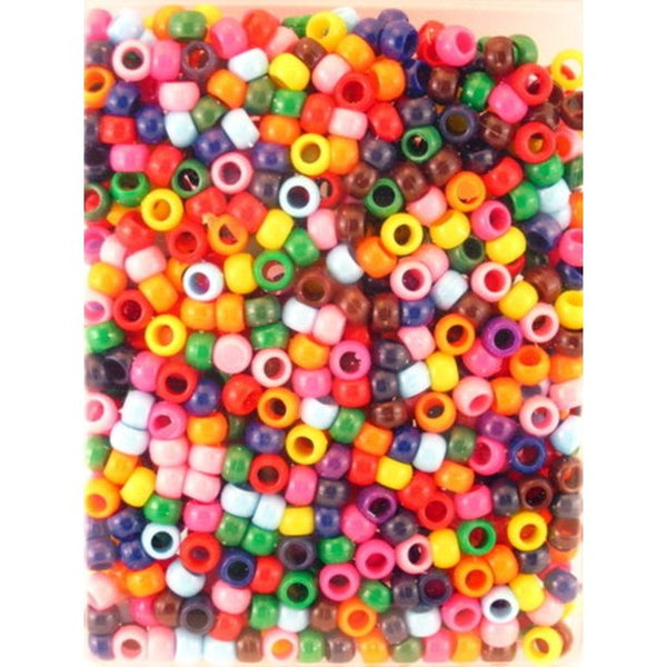 Eden Collection - Small Round Hair Bead Assorted 400 Pieces