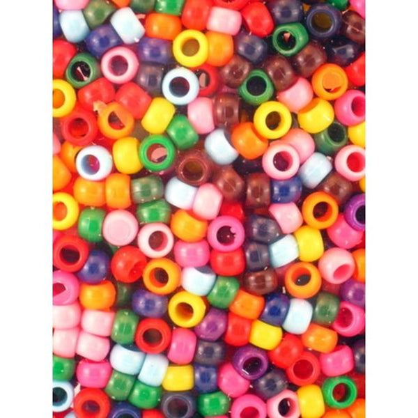 Eden Collection - Small Round Hair Bead Assorted 400 Pieces