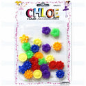 DREAM WORLD - Flower Hair Barrettes Assorted (BR2573)