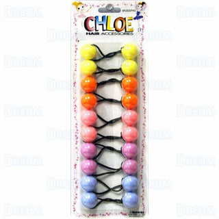 DREAM WORLD - Hair Knocker Pastel 10 PCs (BR2620PAS)