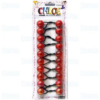 Chloe - Hair Knockers Medium Red Assorted BR2620RD