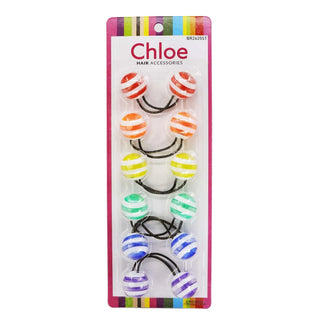 Chloe - Jumbo Hair Knocker 6 Pieces (BR2625ST)