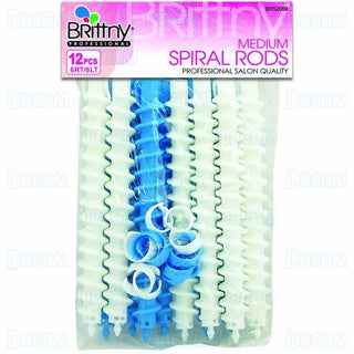 Brittny - 12 PCS Medium Spiral Rods