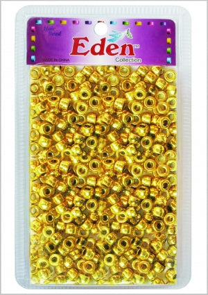 Eden Collection - Medium Hair Bead Gold 150 Pieces (BR9MGOL)