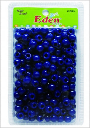 Eden Collection - Medium Hair Bead Royal Blue 200 Pieces (BR9ROY)