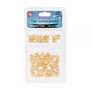 BT - Be Dazzled Filigree Tube Value Pack 10x8mm
