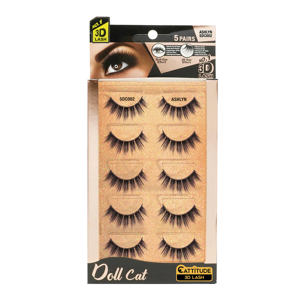 EBIN - ASHLYN DOLL CAT 3D LASHES DC002