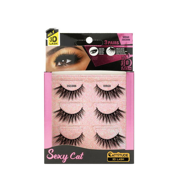 EBIN - VIRGO SEXY CAT 3D LASHES SC006