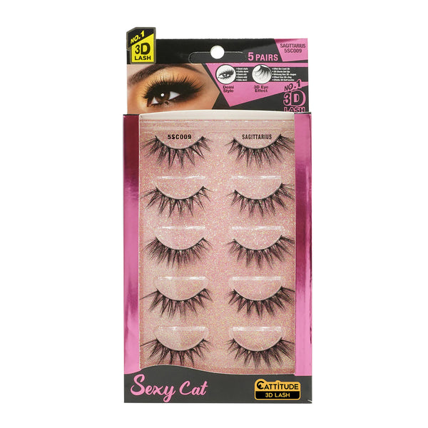EBIN - SAGITTARIUS SEXY CAT 3D LASHES SC009