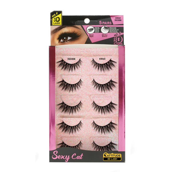 EBIN - VIRGO SEXY CAT 3D LASHES SC006