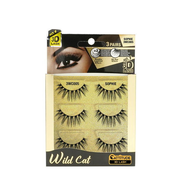 EBIN - SOPHIE WILD CAT 3D LASHES WC005
