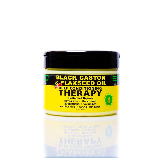 ECO STYLE - Black Castor and Flaxseed Oil Deep Conditioning Therapy