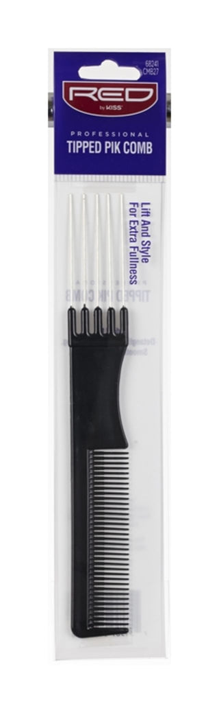 KISS - RED PROFESSIONAL TIPPED PIK COMB