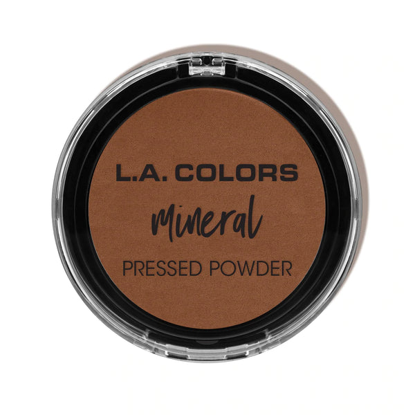 L.A. Colors Mineral Pressed Powder CMP384 – Ebony 0.26 oz