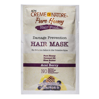 Creme of Nature - Pure Honey Hair Food Damage Prevention Hair Mask Acai Berry