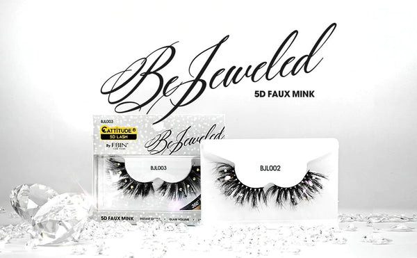 EBIN - CATTITUDE 5D BEJEWELED LASHES - 3